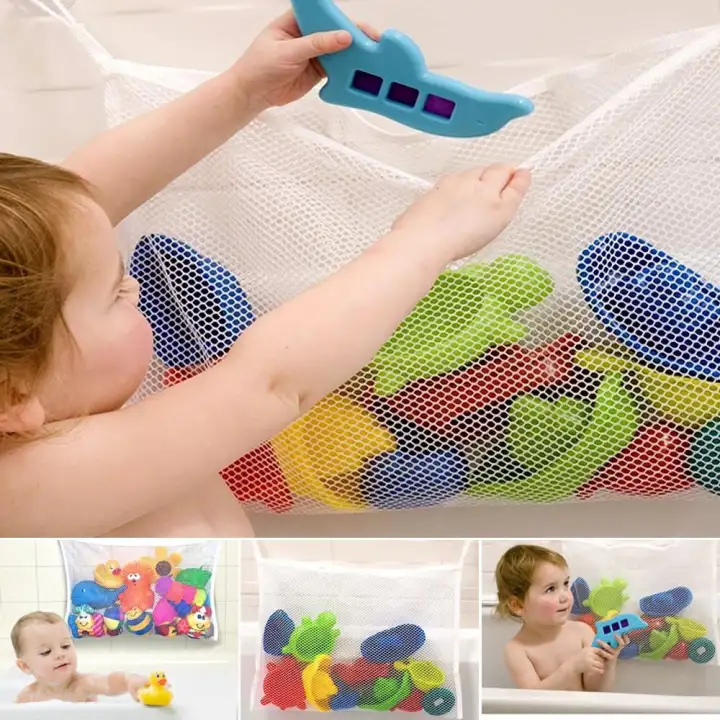 Large Kids Baby Bath Toy Tidy Organiser 