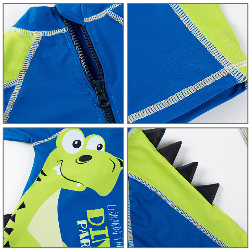 LS One-piece children's swimsuit sunscreen quick-drying swimsuit