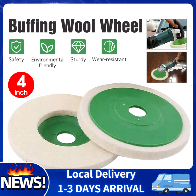 Saw Blade Wool Polishing Wheel Disc 2024 Upgrade Round Wool Disc Wheel