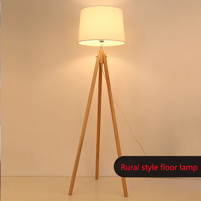 tripod floor lamp with table