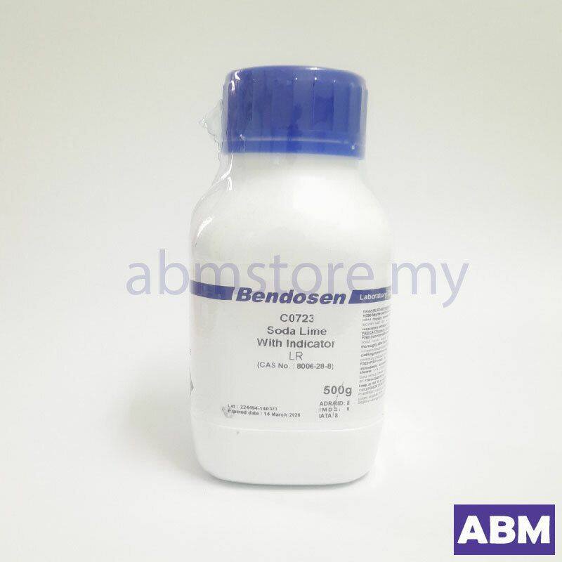 Soda Lime with Indicator LR, Bendosen (500g) / Kapur Soda Lazada