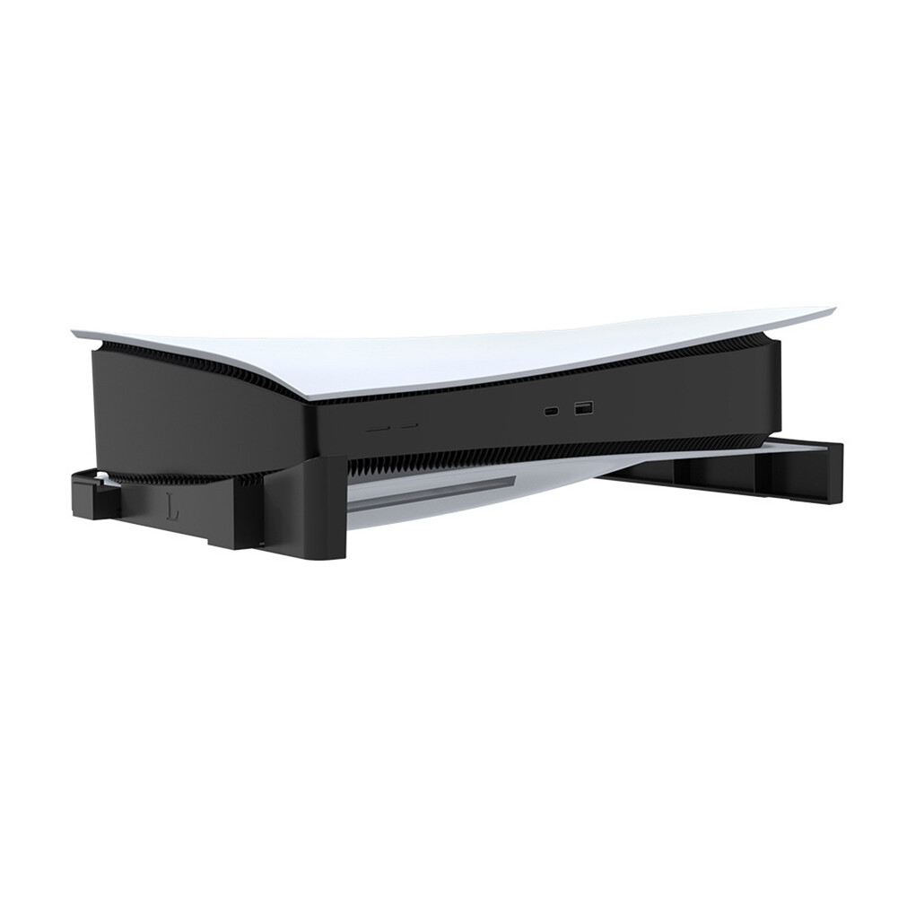 2pcs/Set Horizontal Game Discs Storage Display Stand Dock Mount Holder for PS 5
