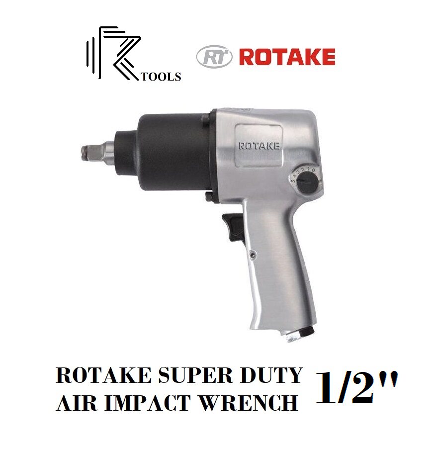 ROTAKE RT5268 SUPER DUTY AIR PNEUMATIC IMPACT WRENCH TWINS HAMMER 1/2 700Nm 28MM