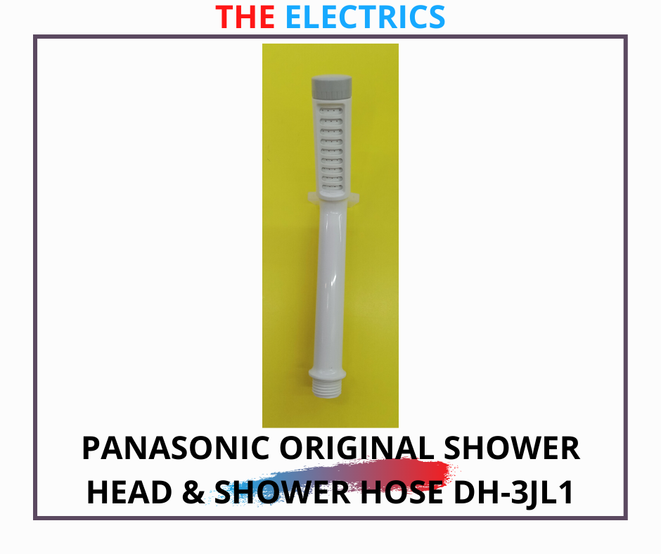 SPARE PARTS] PANASONIC ORIGINAL SHOWER HEAD AND SHOWER HOSE DH-3JL1-M / DH-3JL1W-M  | Lazada