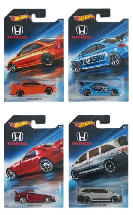 2018 hot wheels honda 70th anniversary set