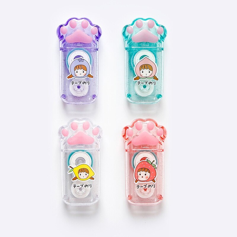 Creative Cartoon Shaped Double-sided Adhesive Tape Student Dotted Correction Tape Glue