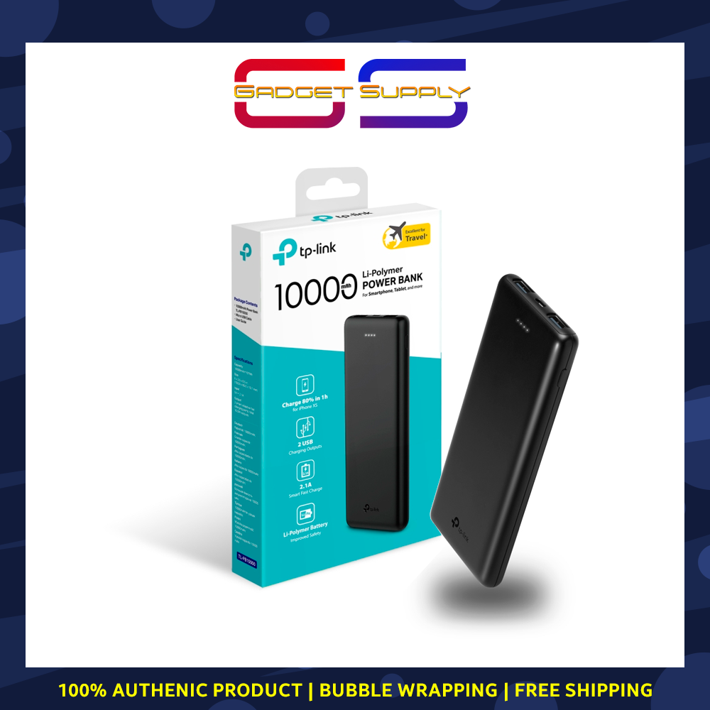 Tp Link mah Li Polymer Power Bank 2 Years Official Warranty 1 To 1 Exchange By Tp Link Malaysia Lazada