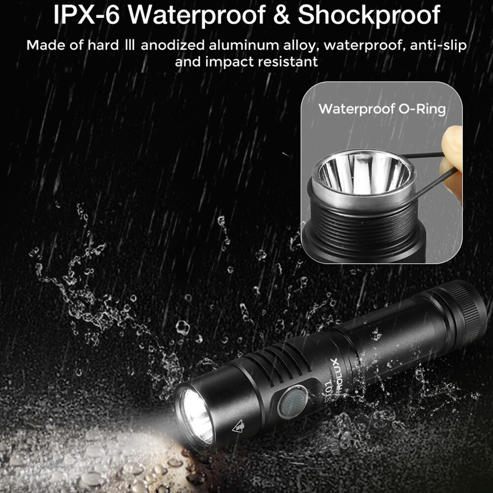 Astrolux ST01 SST40/XHP50.2 3500lm Compact EDC 21700 Flashlight 4 Modes Basic UI USB Rechargeable Ultra-bright Mini LED Torch Clip Pocket Light