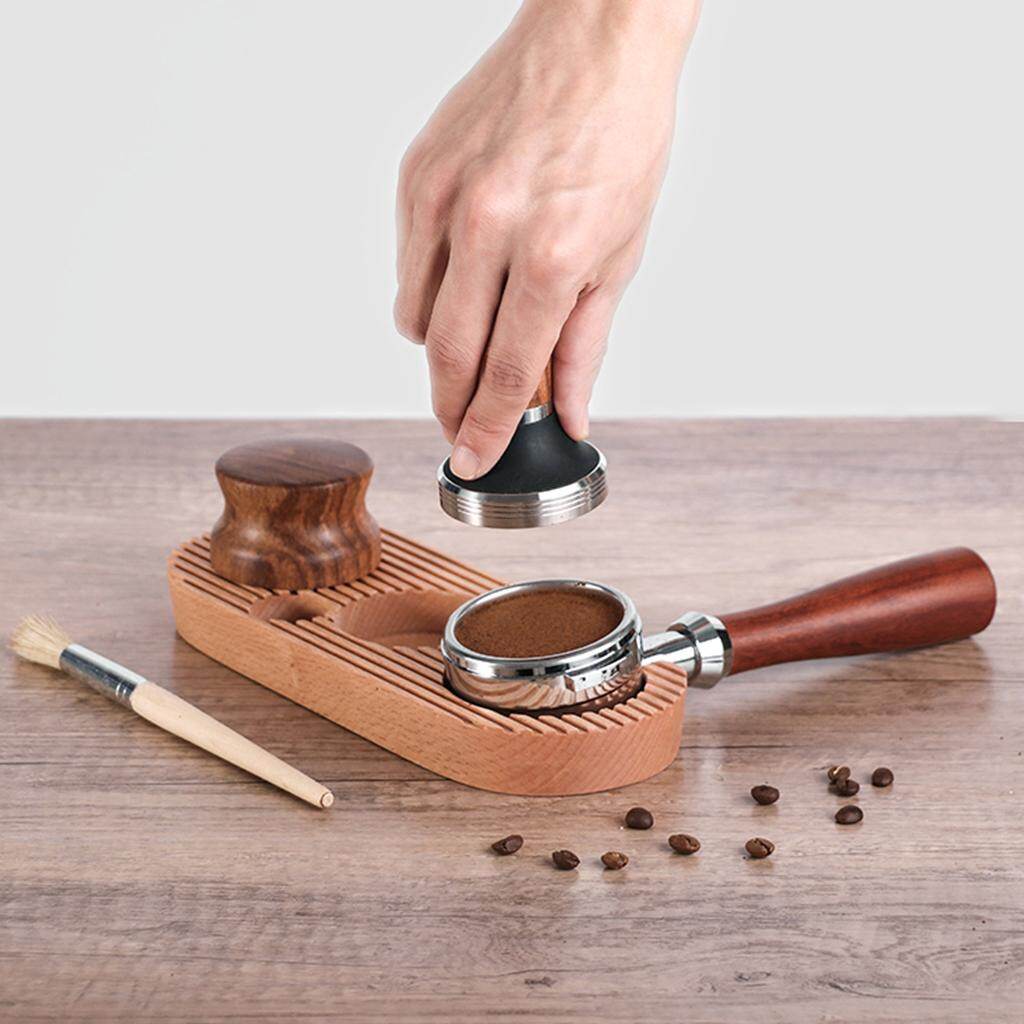 Blesiya Dụng Cụ Đựng Cà Phê Dụng Cụ Nén Cà Phê 4 Khe Gọn Gàng Chắc Chắn Cho Gia Đình Nhà Bếp Espresso
