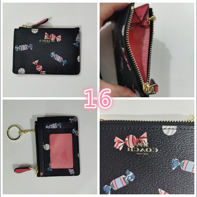 coach zip coin purse