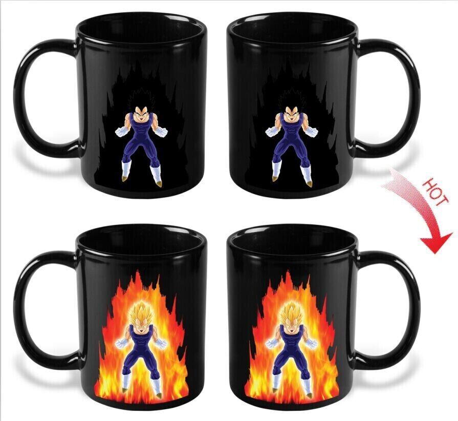 Dropshipping Color Changing Magic Anime Ceramic Mug Coffee Mug