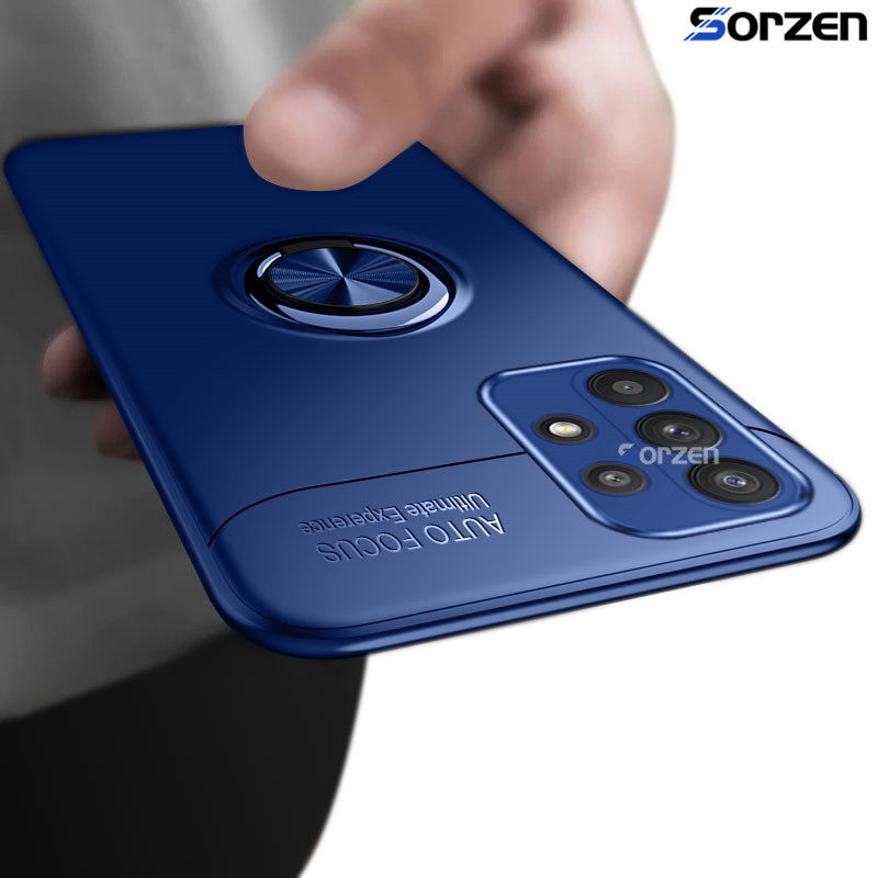 Cho Samsung Galaxy A32 4G Chống Sốc Vòng Từ Chủ Silicone Bàn Tay Mềm Mại