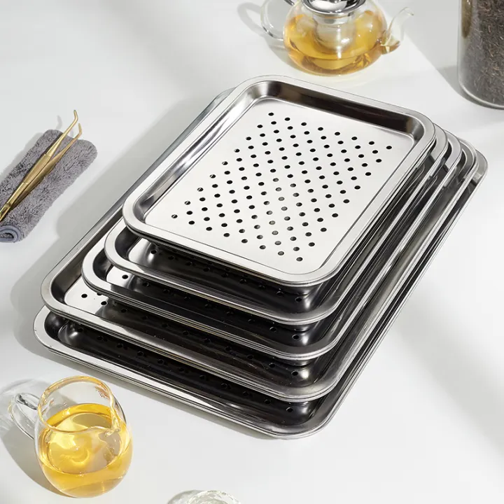 metal tea tray