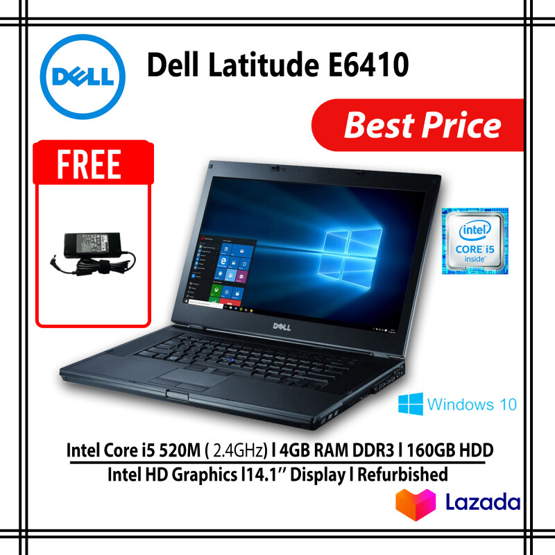 Dell Latitude E6410 core i5 1st Gen 4 GB - 250 GB Malaysia