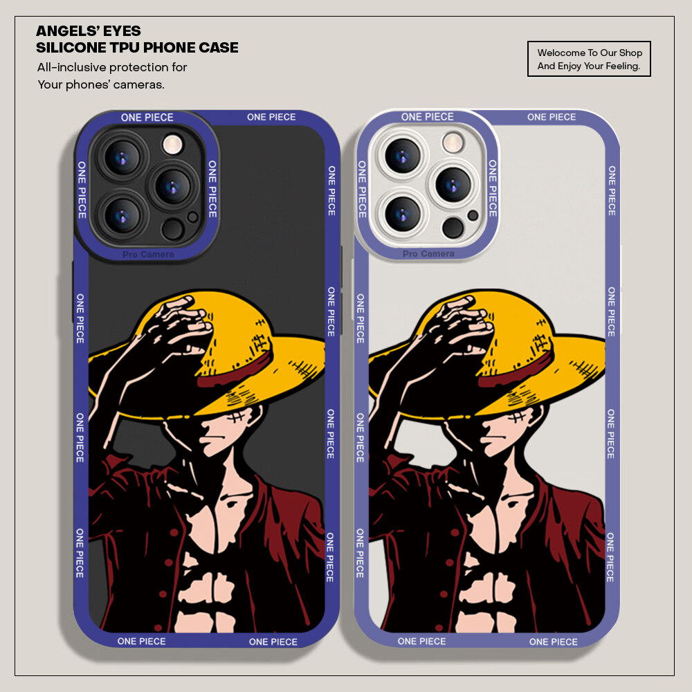 UCUC Case Casing For Xiaomi Redmi Note 11 Pro 5G Redmi Note 11S Redmi Note11 4G 5G Redmi Note 10 Pro redmi Note 10S Phone Case Anime Luffy Soft Rubber Full Cover Camera Protection Design Shockproof Case For Boys