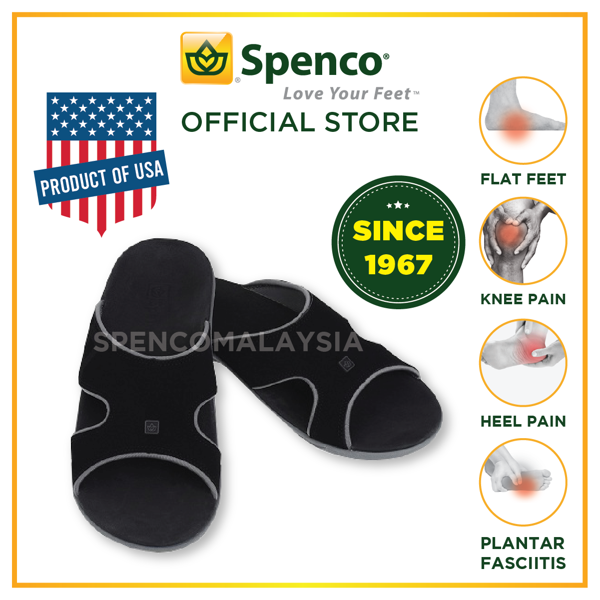 Spenco best sale orthotic slippers