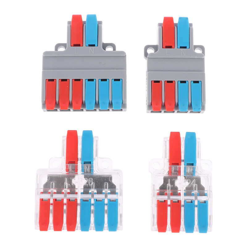 Quick Splitter 2 In 4/6 Out Wire Connector Universal Wiring Cable Connector