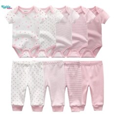 Kiddiezoom 4 Bộ Quần Trẻ Em + 5 Bộ Quần Áo Trẻ Em
