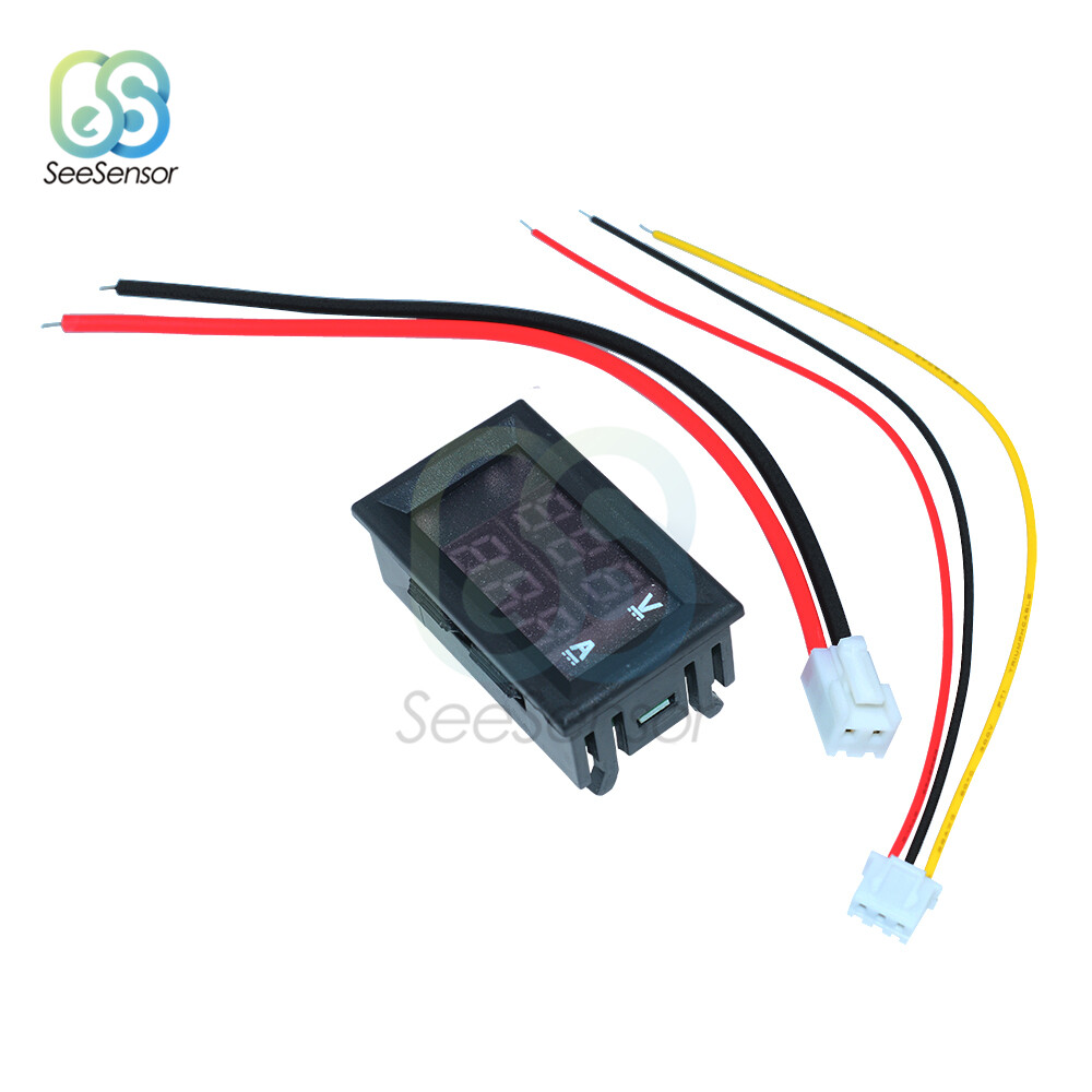 Dc 100v 10a Mini Digital Voltmeter Ammeter Dual Led Display Digital Voltage Current Meter Tester Gauge