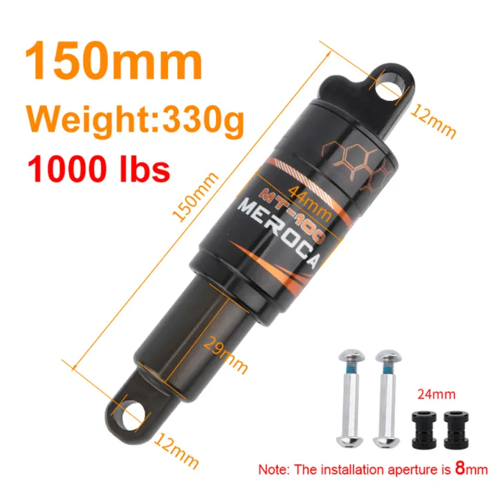 Scooter Rear Shock Absorber Bike Accessories Spring Oil Absorber Mtb For Cycling Shock Lazada Singapore