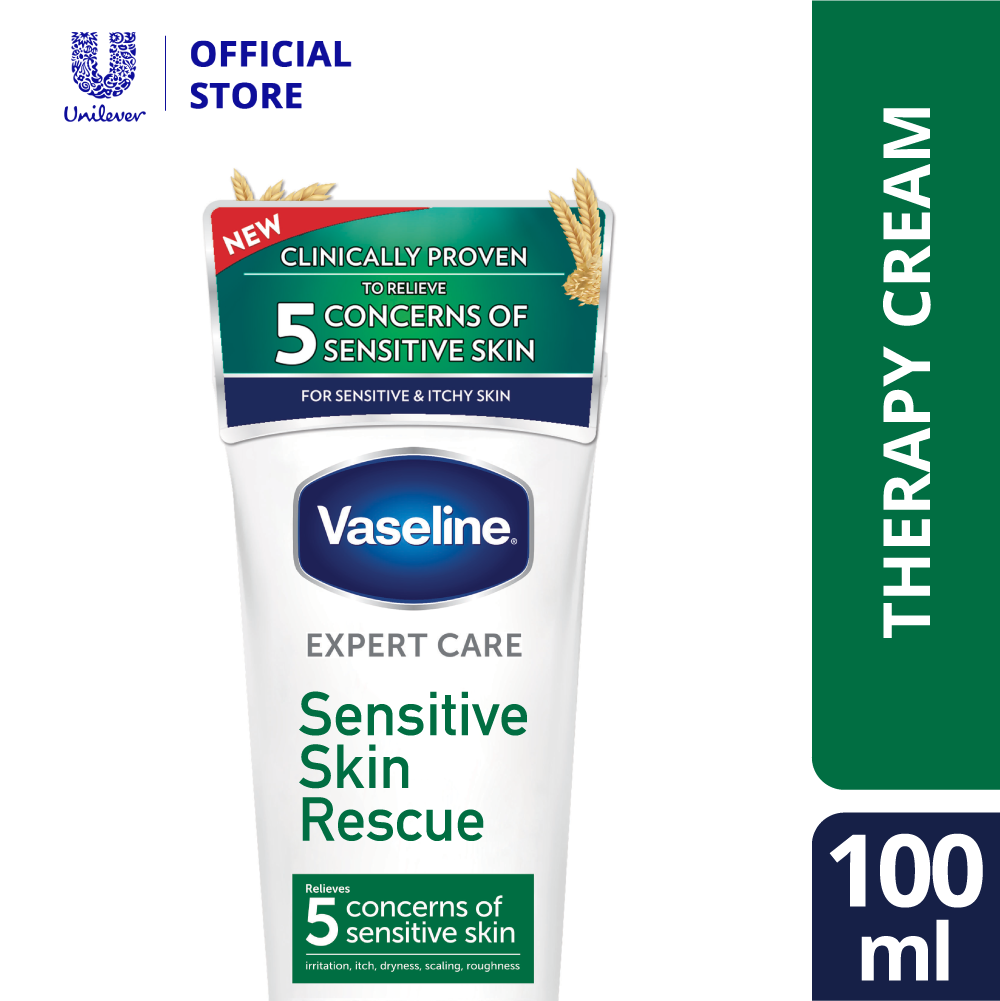 vaseline lotion sensitive skin