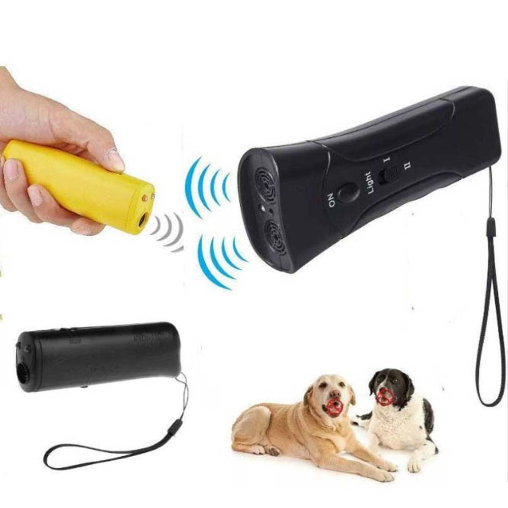 SANTO Máy Đuổi Siêu Âm Thiết Bị Huấn Luyện Viên Điều Khiển 3 Trong 1 Thiết Bị Không Sủa Thiết Bị Đuổi Chó Thiết Bị Huấn Luyện Chó Thiết Bị Huấn Luyện Chó Sủa Chống Chó