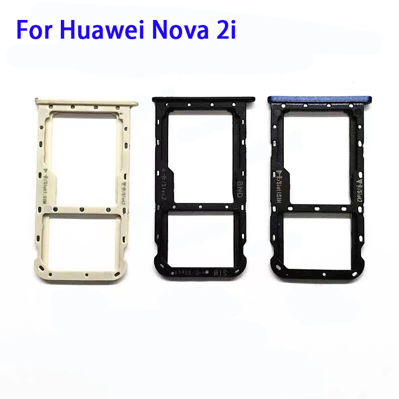 Sim Card Tray Slot Holder Adapter Reader Replacement For Huawei Nova 2i