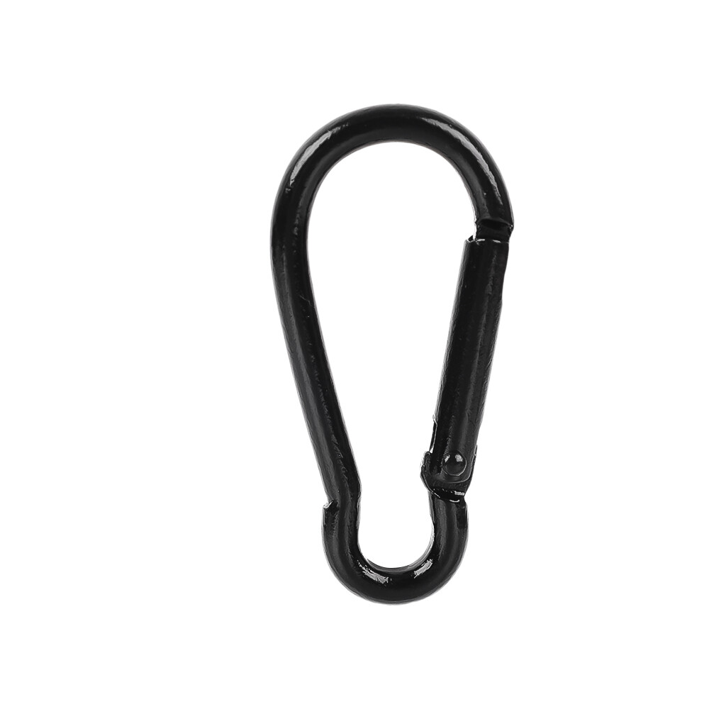 10PCS Gourd-Type Carabiner Spray-Painted Hooks Aluminum Alloy Buckle Key Backpack Water Bottle Connection Outdoor Travel Multi-Function Buckle