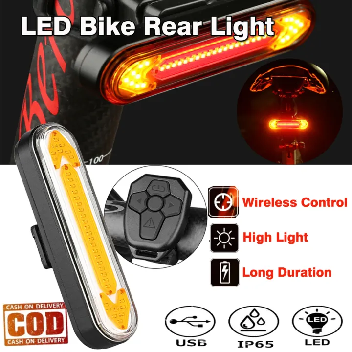 usb rechargeable rear light