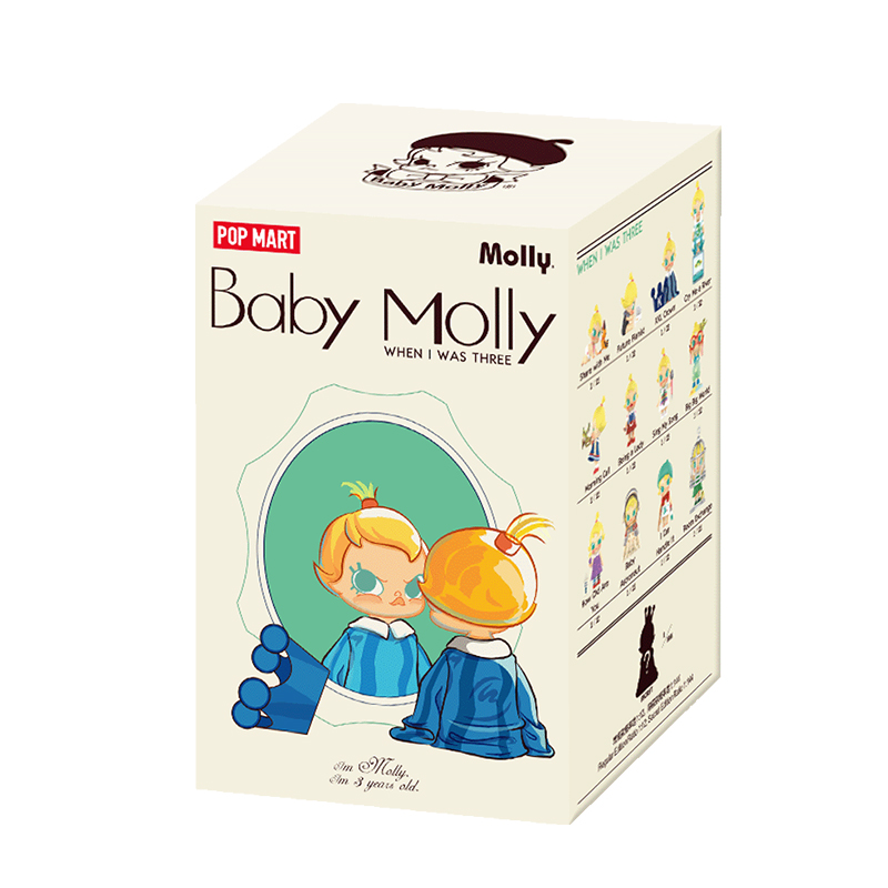 POP MART Baby 茉莉 When I Was three！Series Action Figures Blind Box