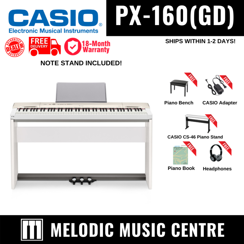 casio px 160 gold