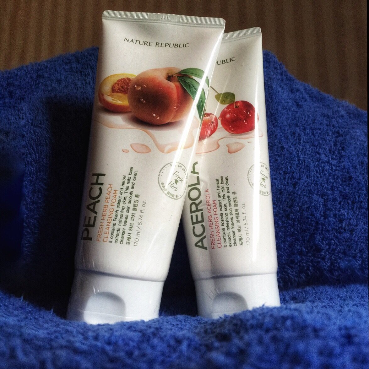 aloe fresh herb aloe cleansing foam