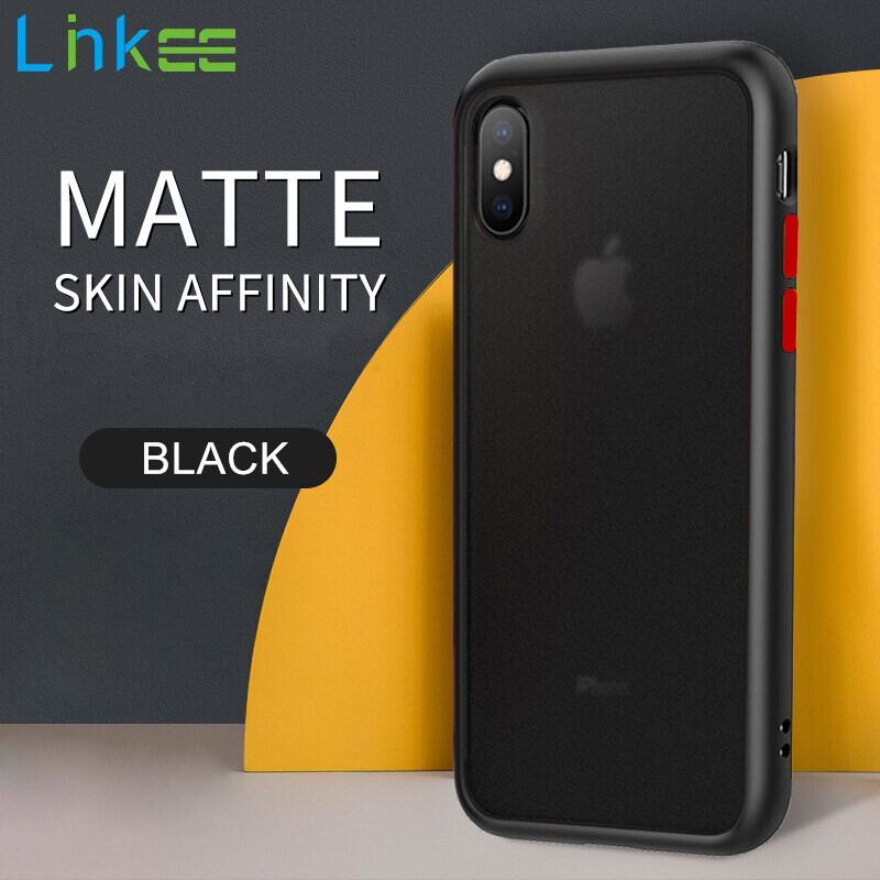 Phone Case For iPhone X XS XR Max 8 7 6 6s Plus 11 Pro Max Shockproof Transparent Matte Hybrid Silicone Clear Soft Back Cover