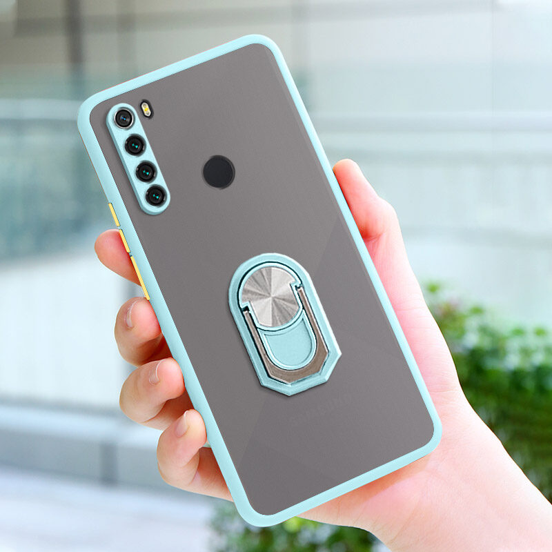 YBD Phone case for Xiaomi Redmi Note 8 casing , Precise camera protection cases with Phone ring holder