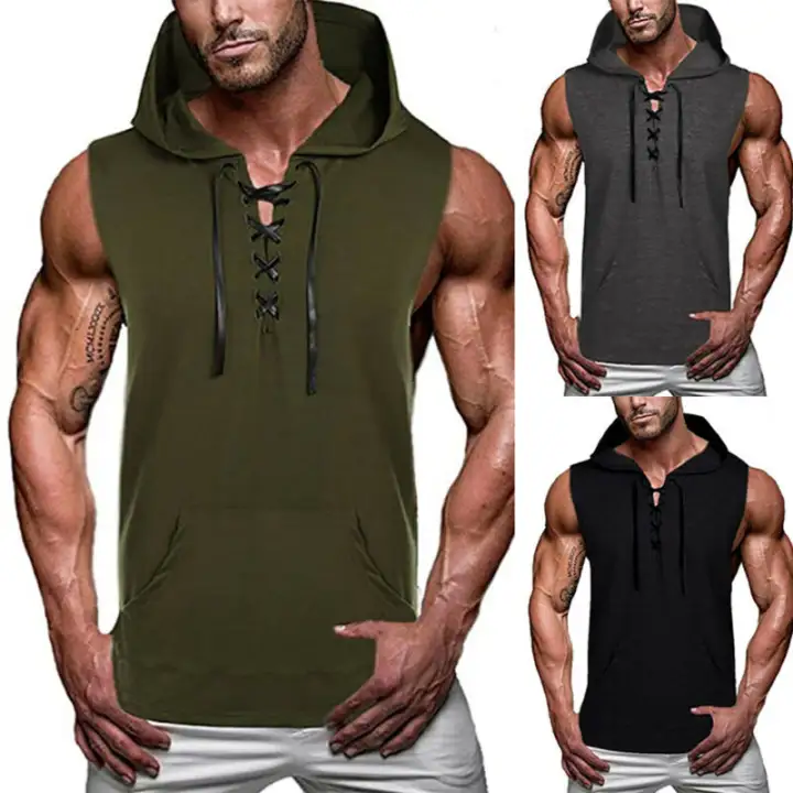 sweatshirt vest mens