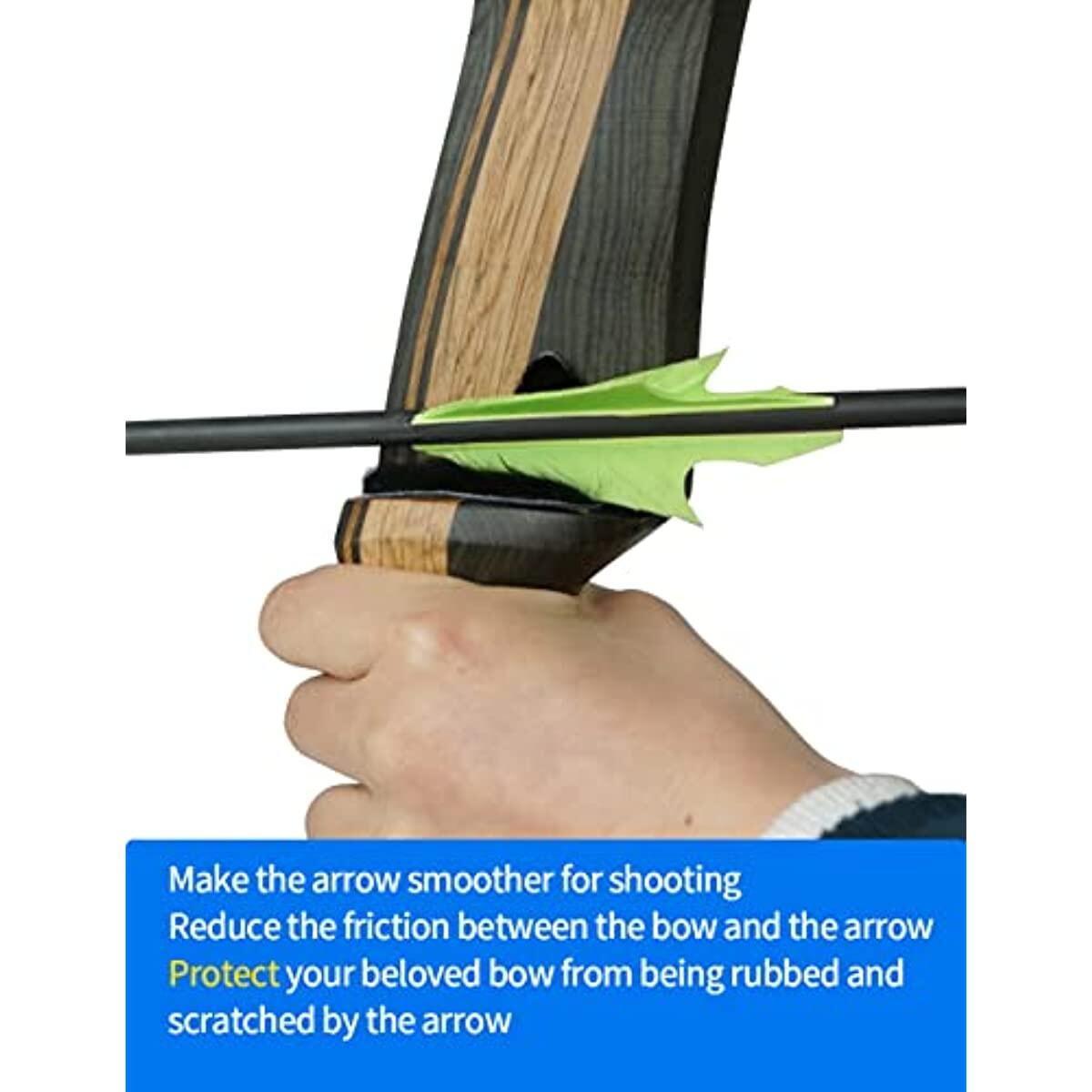 Recurve Bow  Arrow Rest Stick Traditional Rest Stick on Bow Riser Longbow
