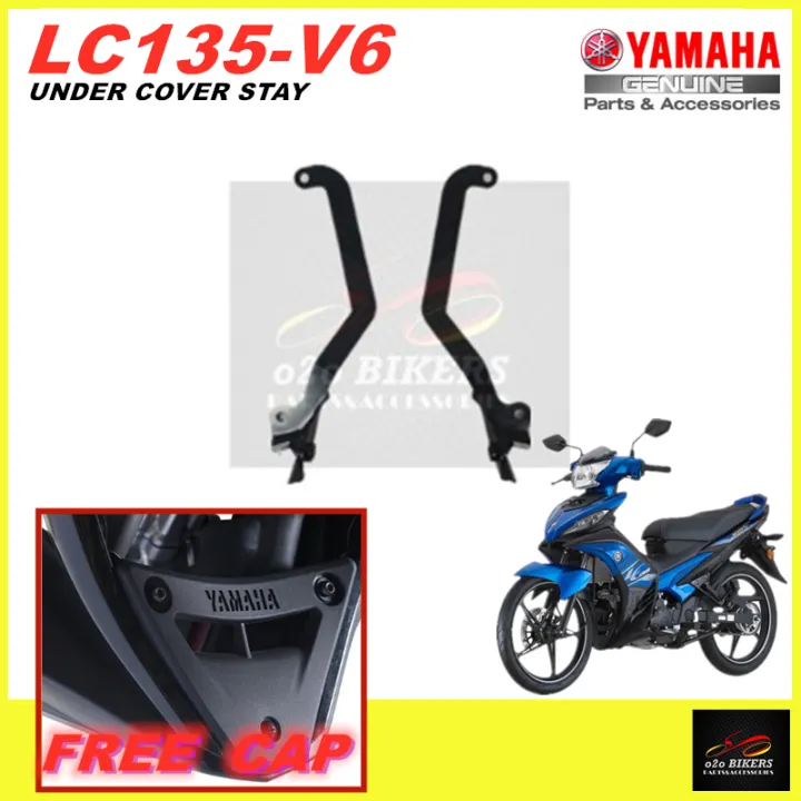 Free 1 Pcs Under Lower Cap Bracket Stay Holder Original For Lc135 V4 Lc135 V6 100 Hly Yamaha Motor Lc135 New Lazada