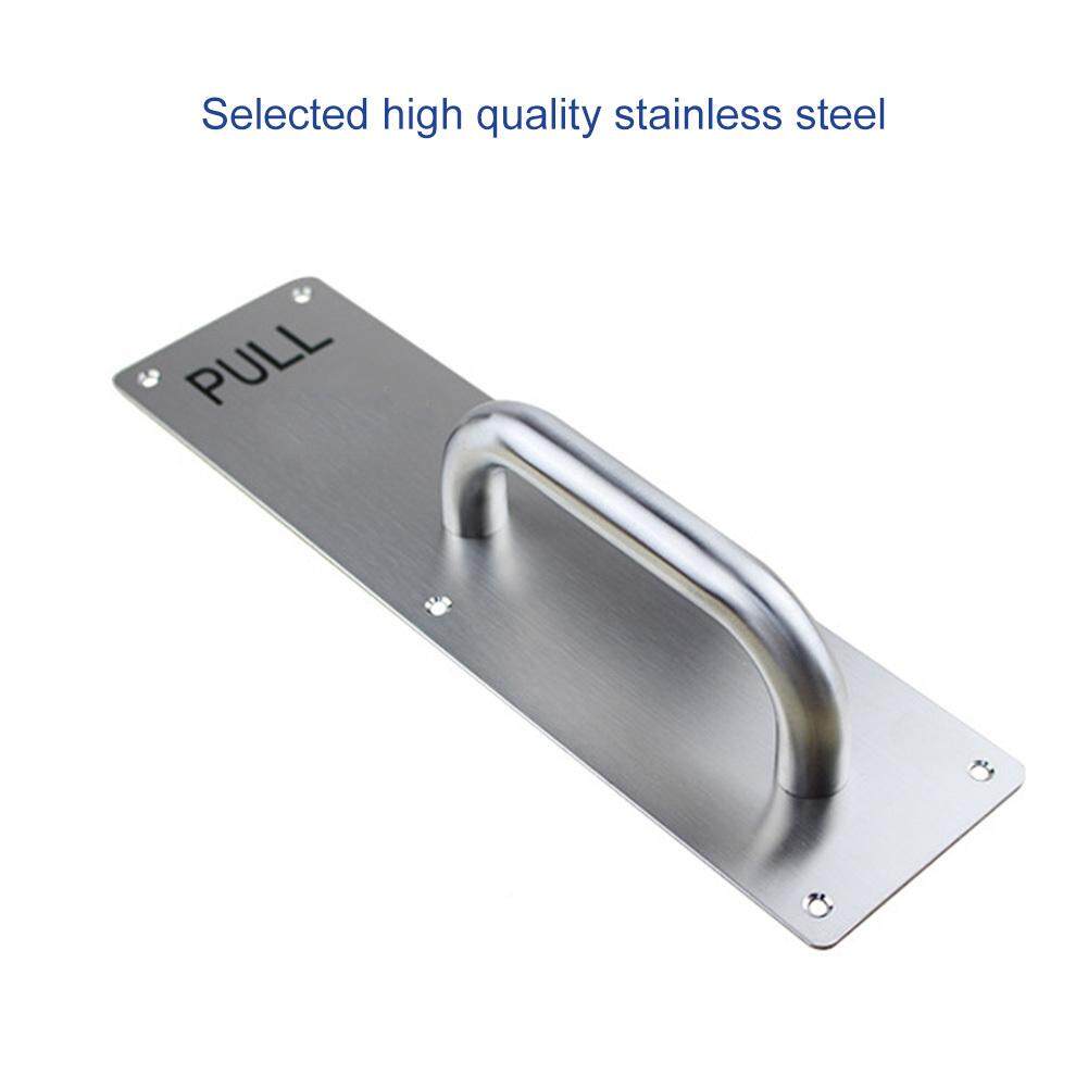 Stainess Steel Door Handle Pull Push Plate Commercial Door Handle