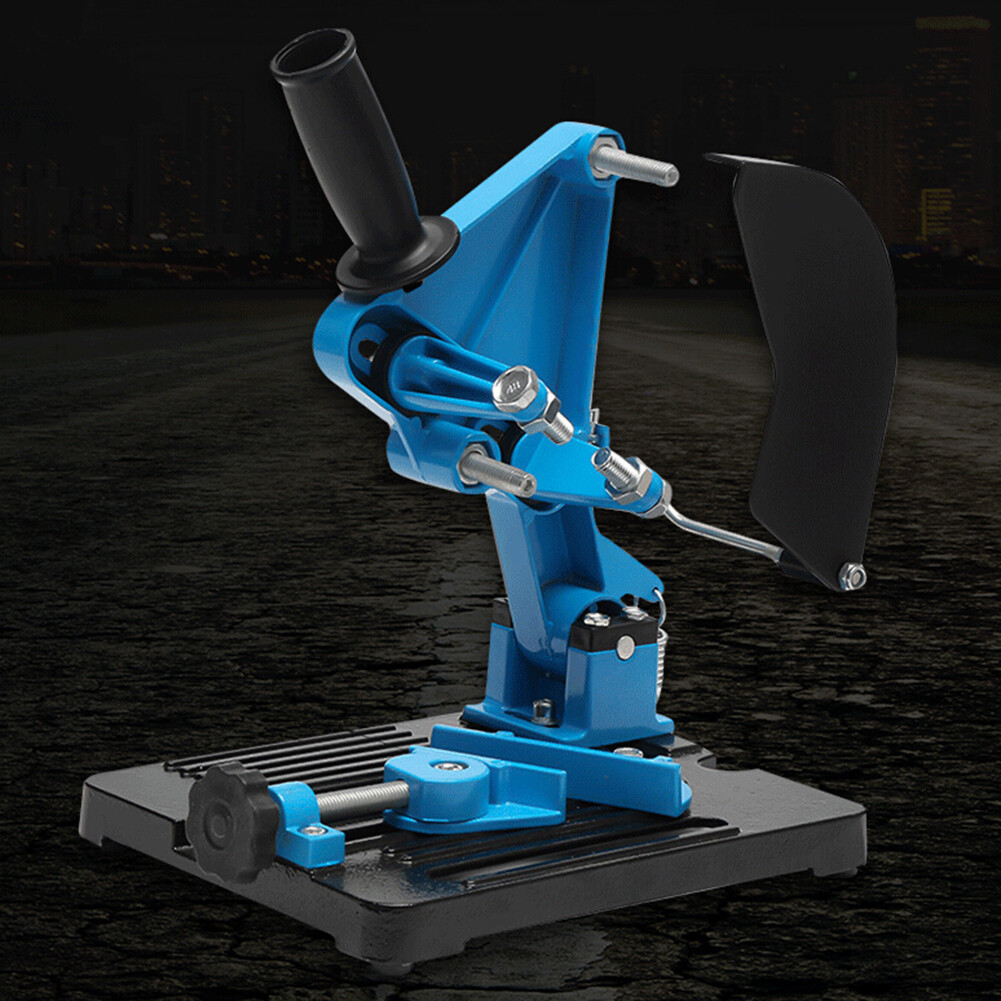 Farfi Metal Angle Grinder Holder Cutting Machine Stand Bracket Power Tool Support Base