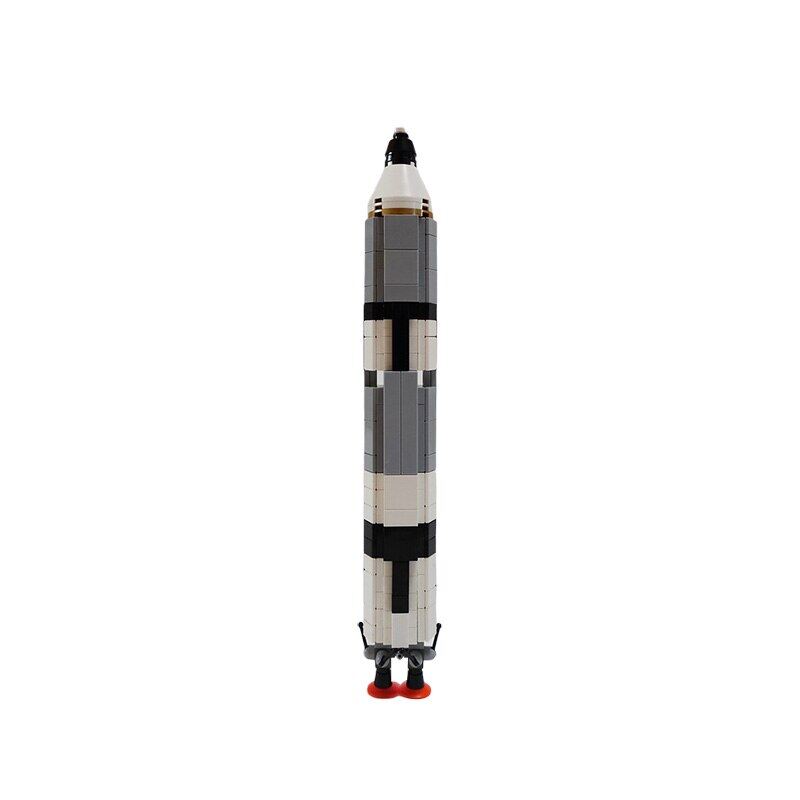 Gemini Titan Rocket Space Rocket Khối Xây Dựng Trạm Vũ Trụ Mô Hình Lắp Ráp MOC-34453 Tàu Vũ Trụ Công Nghệ Cao Quà Tặng Đồ Chơi Trẻ Em