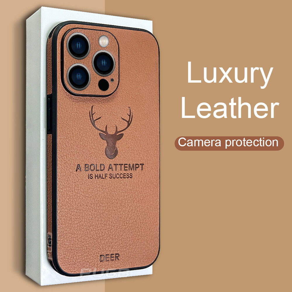 Ốp gọng vuông kết cấu da sang trọng cho iPhone 16 Pro Max 14 15 16 Plus 11 12 13 14 15 Pro Max 12 13 mini Iphone x XR XS 7 8 Plus Ốp điện thoại chống sốc bảo vệ máy ảnh