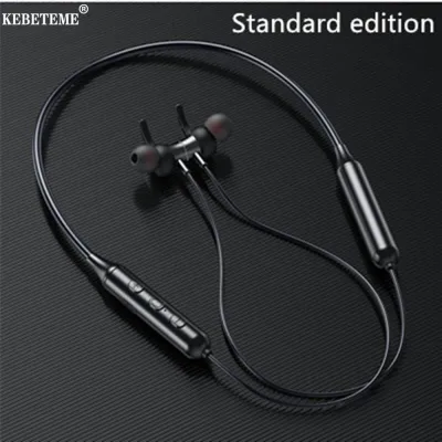 KEBETEME TWS Wireless Bluetooth Earphones Magnetic Sports Headset IPX5 Waterproof Sport Earbuds Noise Reduction Headphones