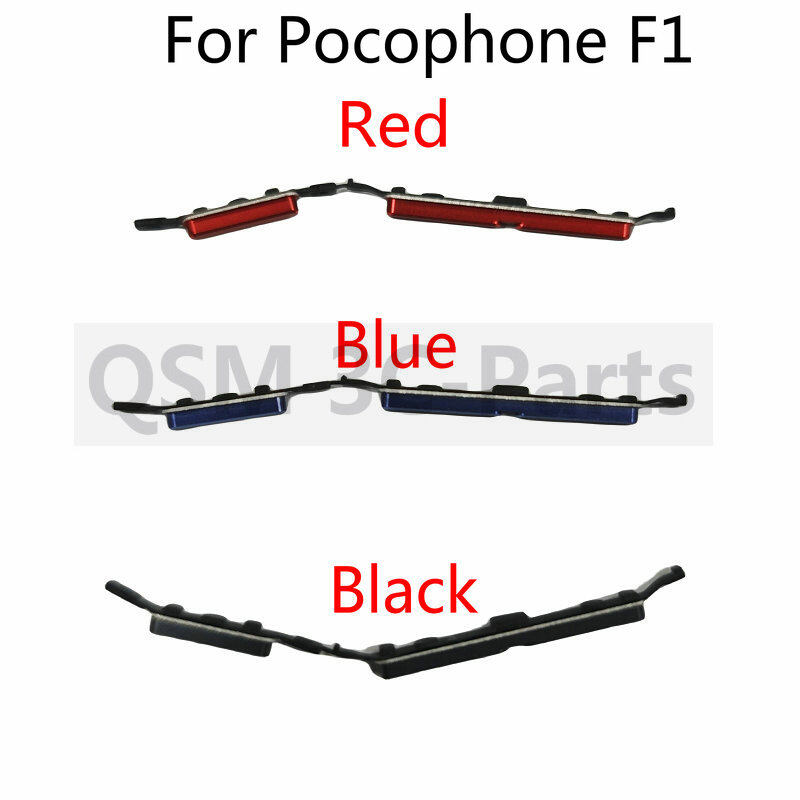 Nút âm lượng công tắc điện nút nguồn Flex dây cáp cho XIAOMI pocophone POCO F1 phụ tùng thay thế cáp mềm
