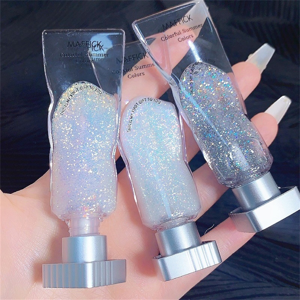 Liquid Eyeshadow Diamond Glitter Pearlescent Lying Silkworm Highlighter Makeup