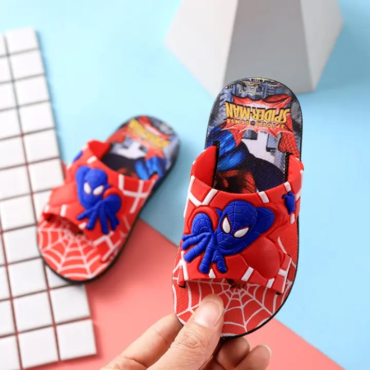 spiderman slippers size 11