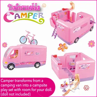 barbie toy camper