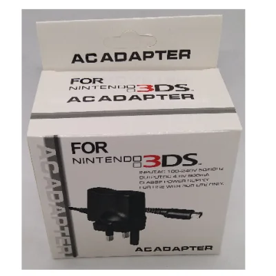 Nintendo NEW 3DS AC Adapter (3 Pin)