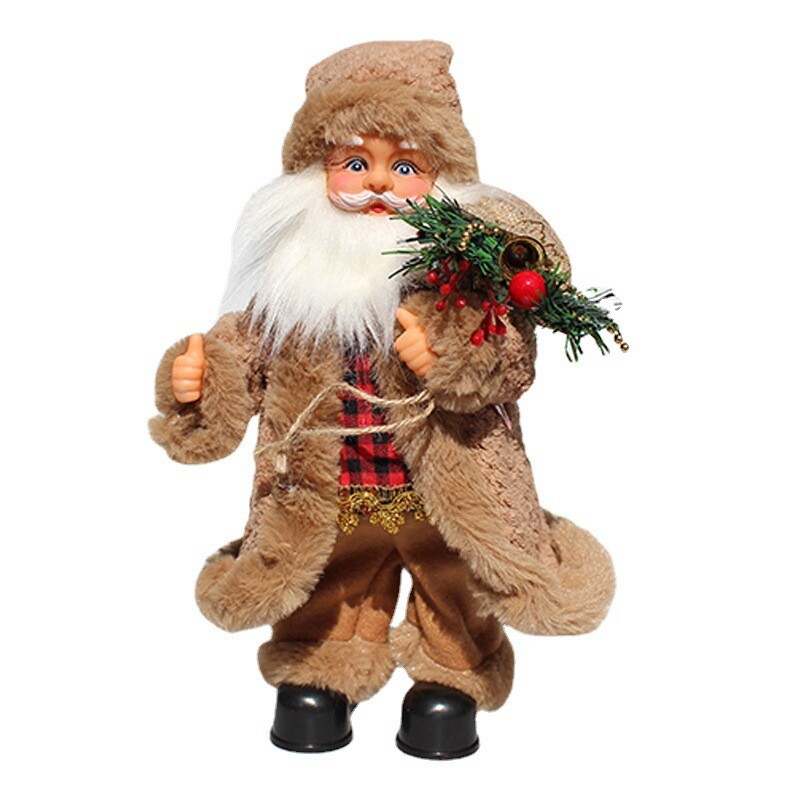 Christmas Decorations Electric Santa Claus Doll Music Dancing Santa