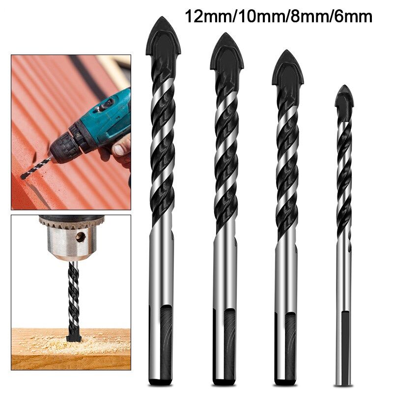 6mm 8mm 10mm 12mm Ceramic Tile Drill Bits Masonry Drill Bits Set