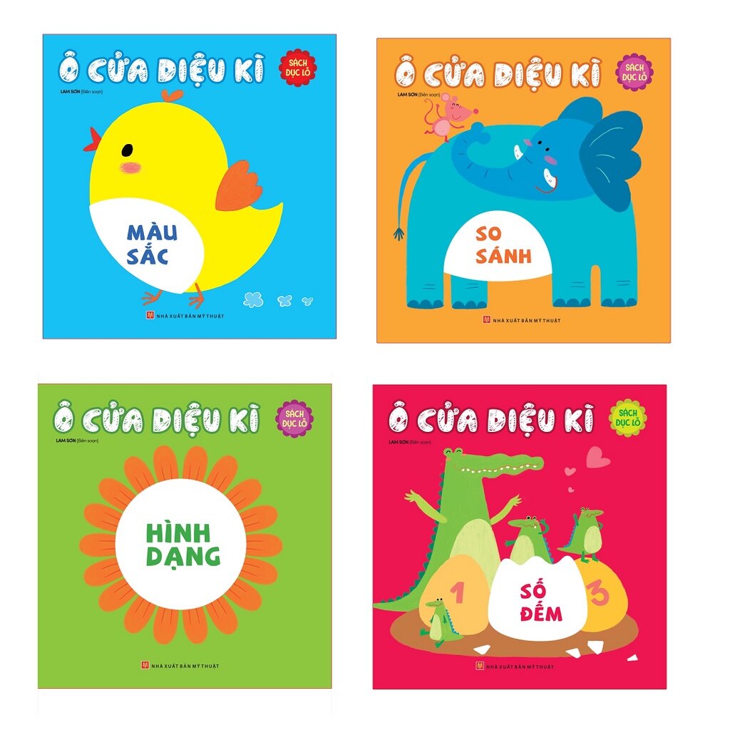 Sách Đục Lỗ - Combo Ô Cửa Diệu Kì - (Bộ 4 Cuốn )